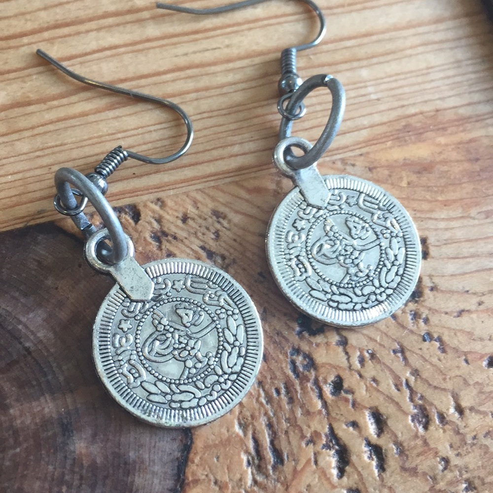  upcycled earrings FREE WITH ANY PURCHASE - Picture 5 of 7